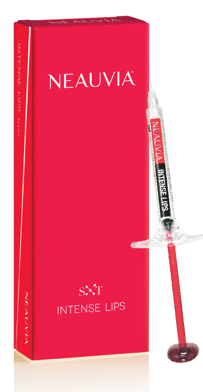 Neauvia Intense Lips — caja y jeringa